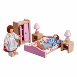 Nábytok pre bábiky - spálňa