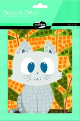 Maildor mozaika mačička nálepky