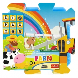 Penové puzzle Farma 8 ks