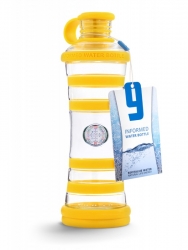 i9 Informovaná fľaša Žltá 650 ml